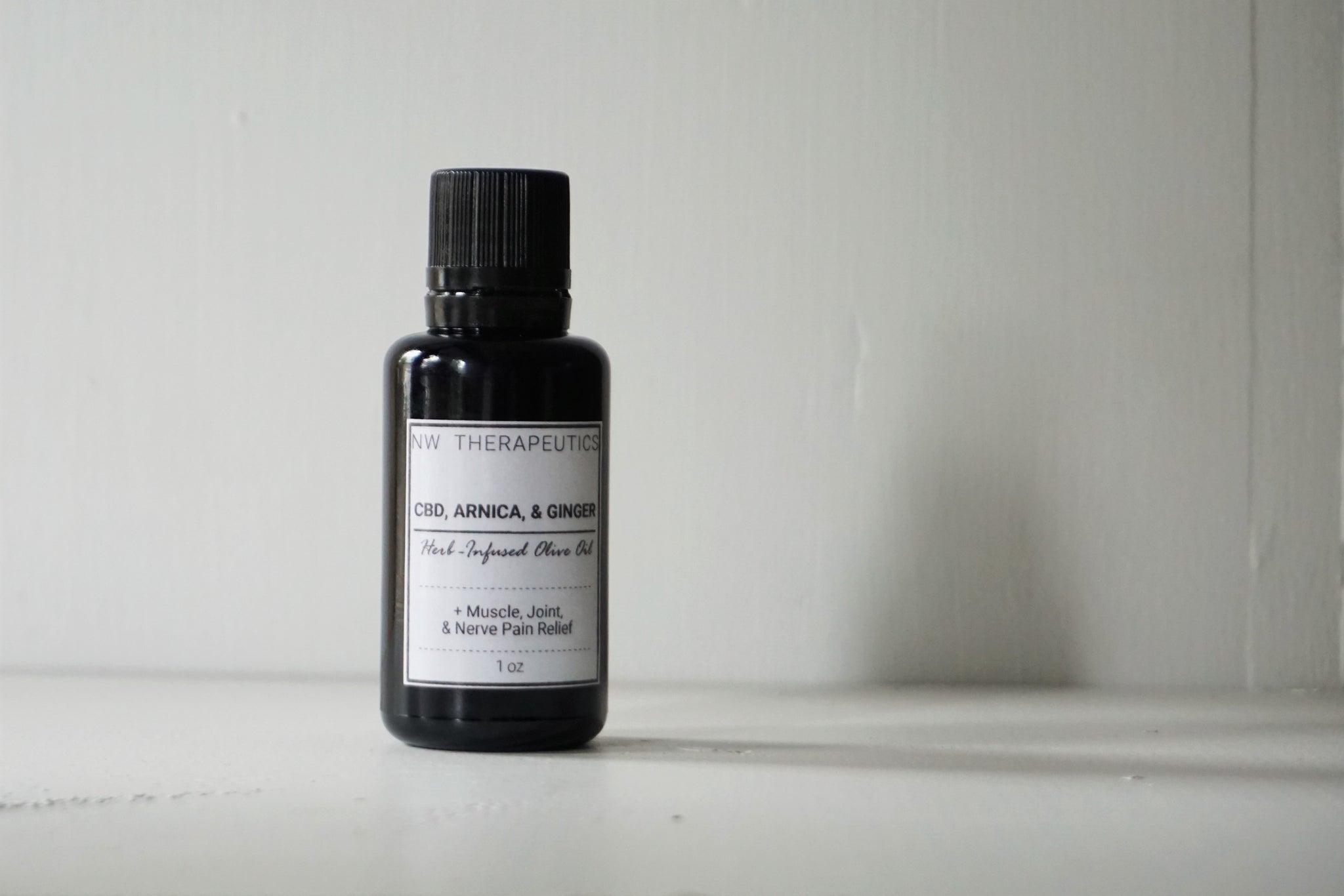 Hemp, Arnica, & Ginger Infused Olive Oil